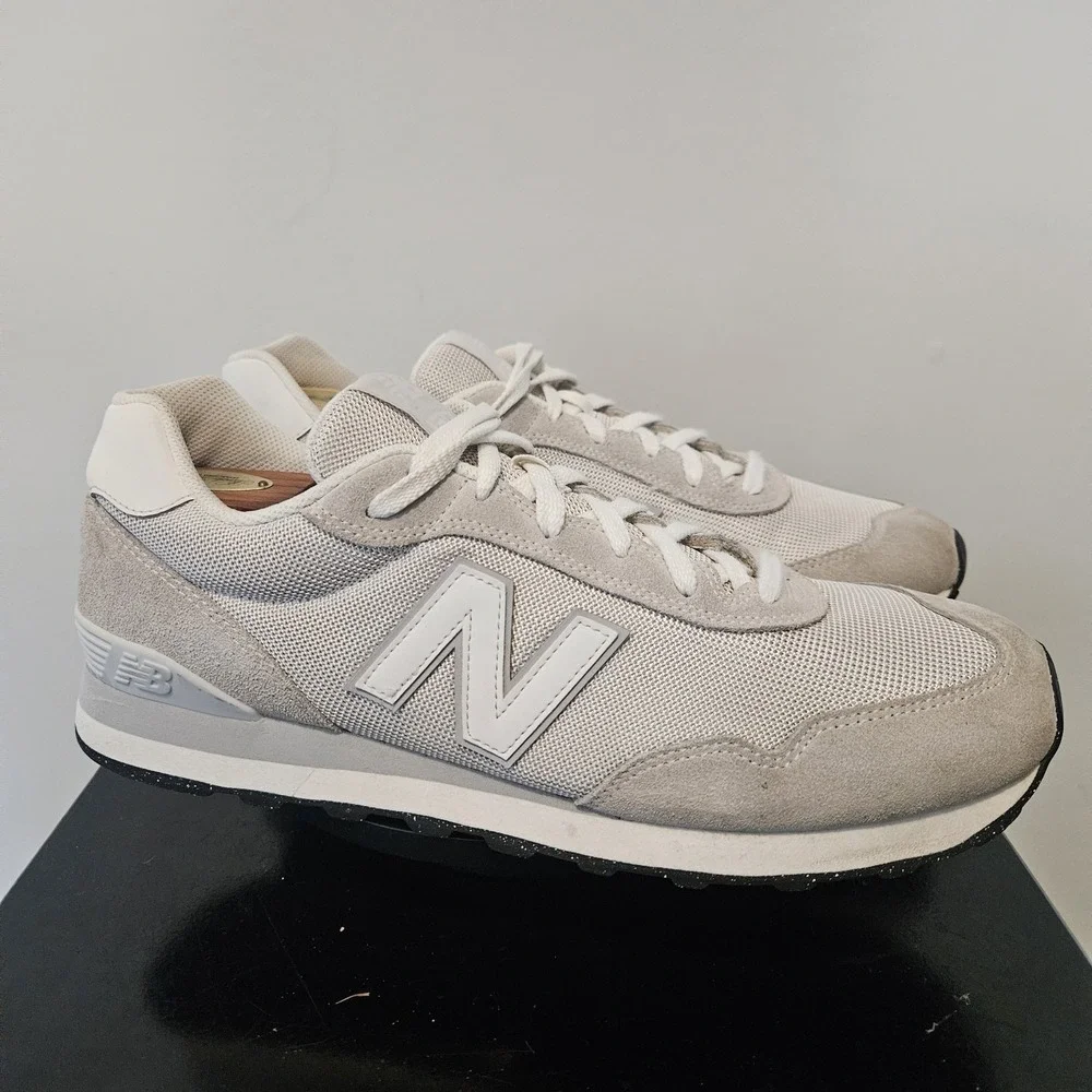 New Balance 515 Men's Suede Athletic Running Training Shoes Sneakers Gray 12